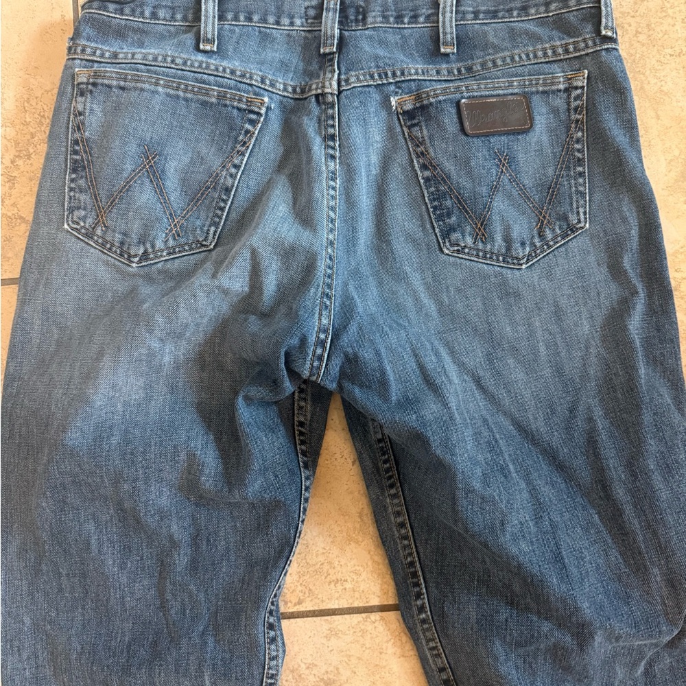 Wrangler Blue Men's Jeans - Picture 7 of 7